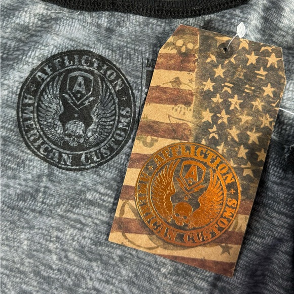 Affliction Men's American Flag Graphic Tank Top - Multiple Sizes-NWT - Picture 6 of 7